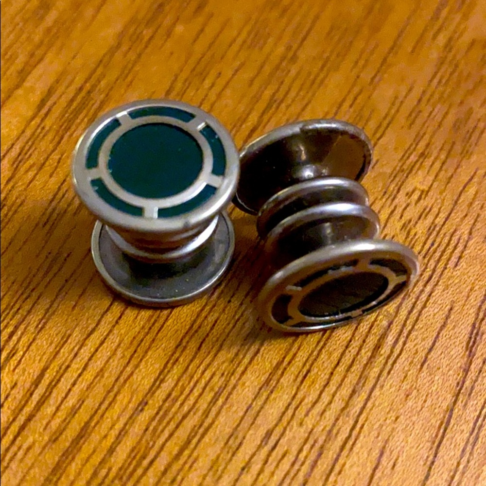 SPRING JIFFY vintage Snap Link cuff links